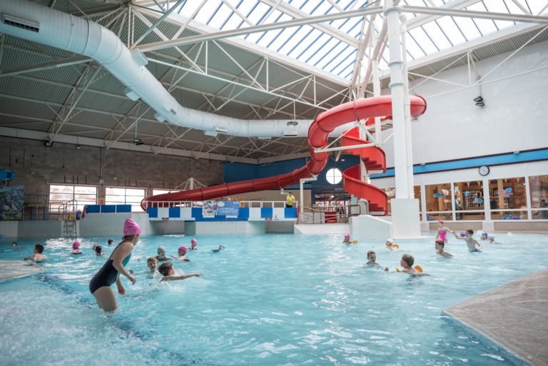 swim, slide and waves sessions at hyde leisure pool