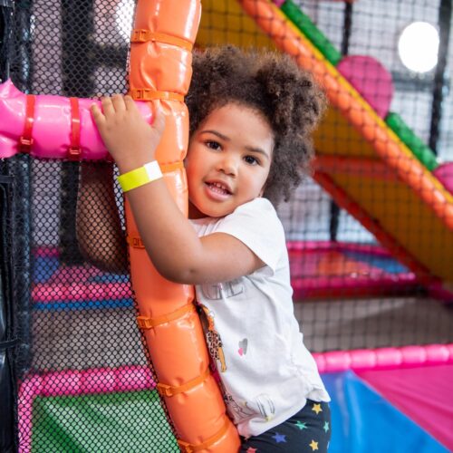 child at soft play