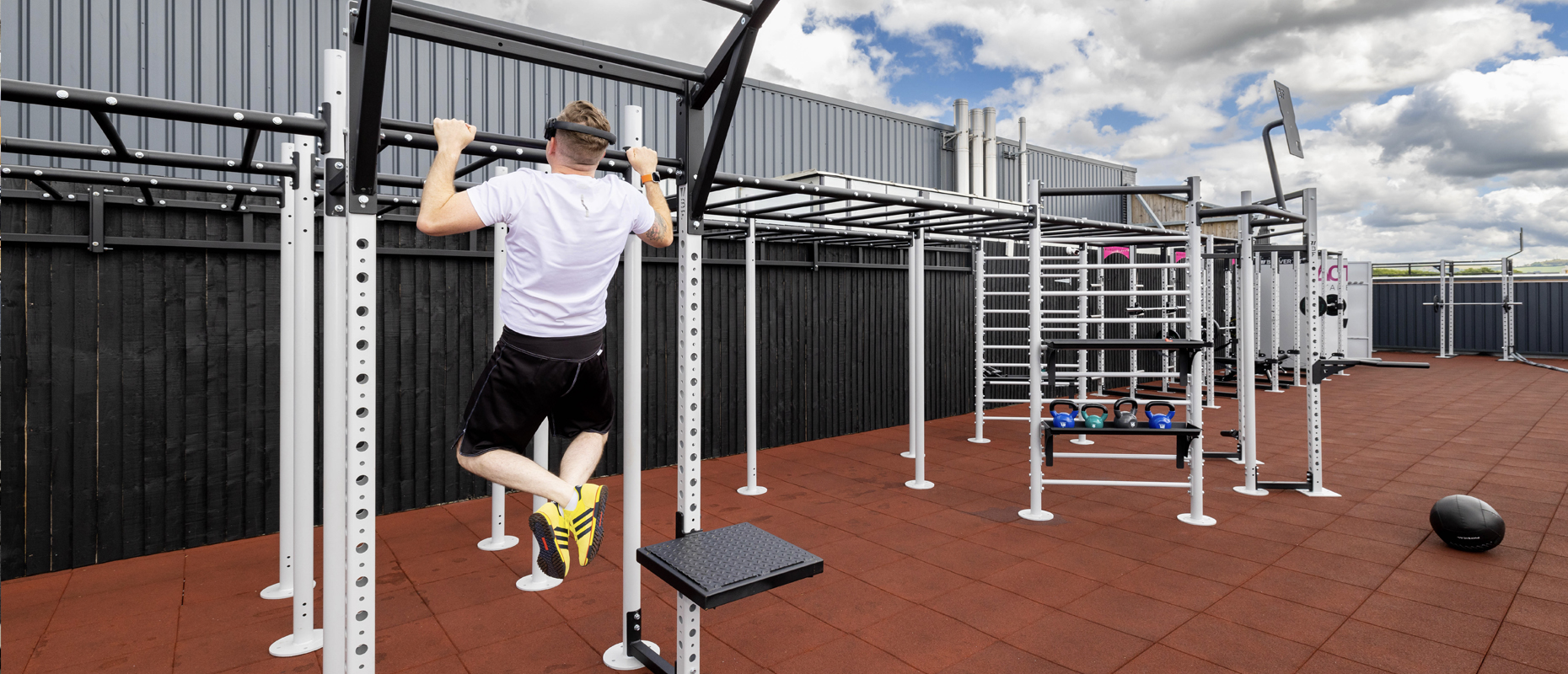 Rooftop Gym Outdoor Workout Space Active Tameside
