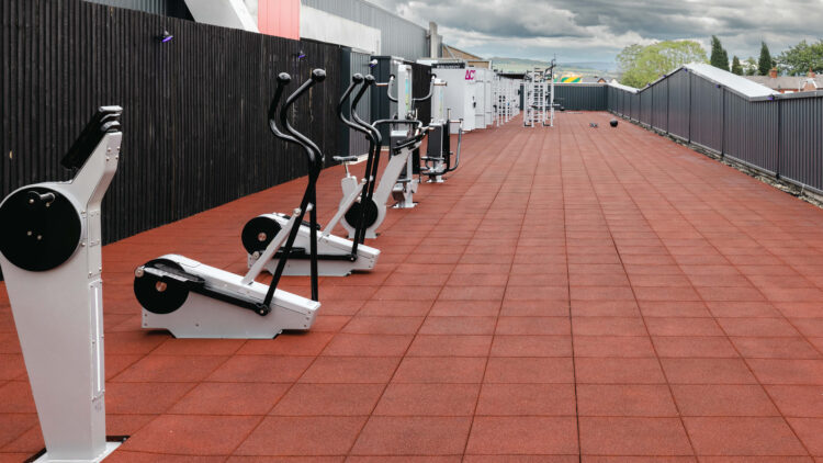 Rooftop gym at Tameside Wellness Centre - Denton