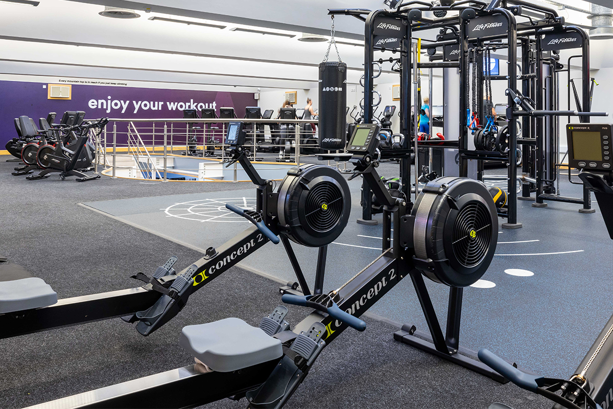 Gym space at Active Copley